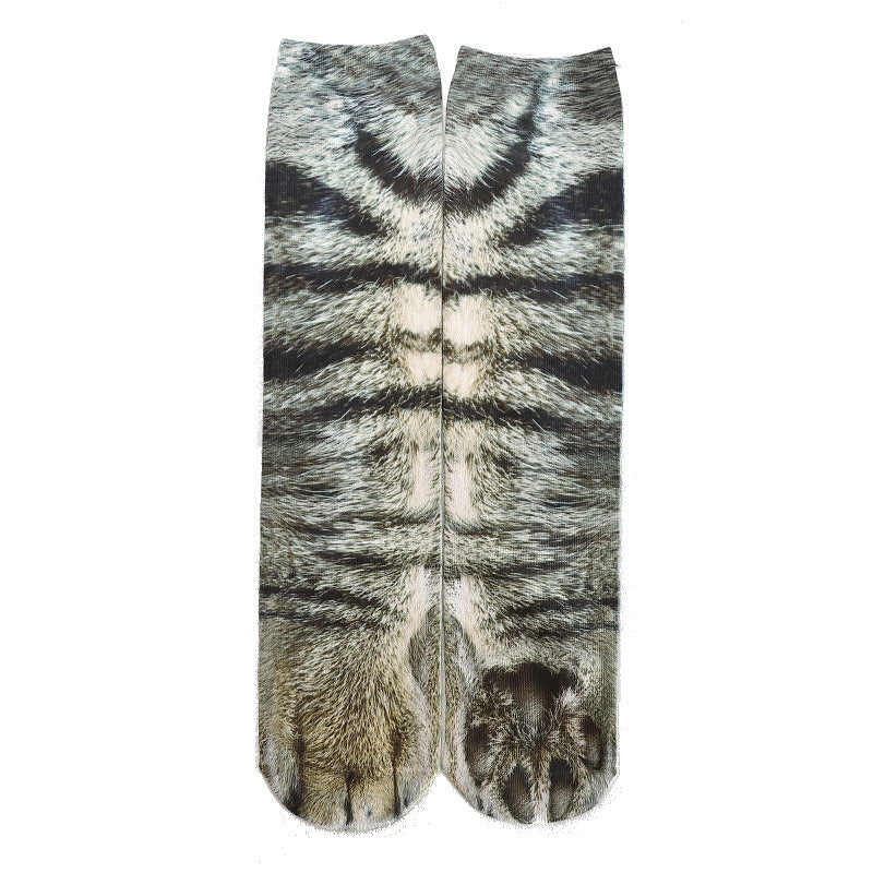 3D Animal Paw Socks