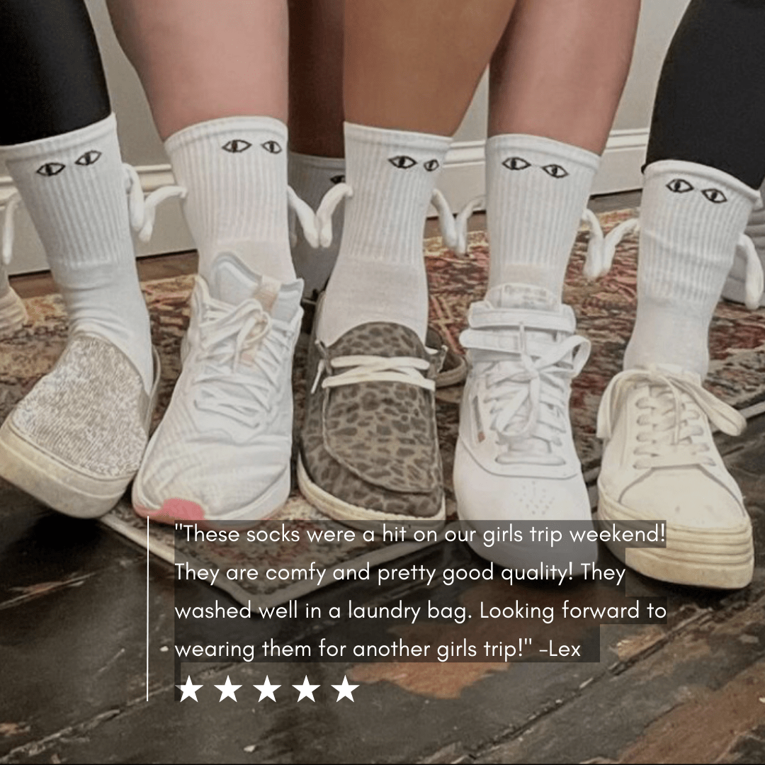 Hand-in-Hand Socks - Become Solemates Now!