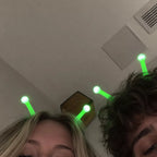Neon Alien Glow Headband