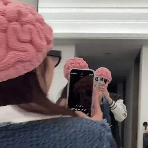 The Brain Beanie - Put Your Thinking Cap On!